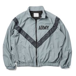 Vestes pour hommes surdimensionnées US Army Uniforme de conditionnement physique amélioré Veste réfléchissante PT Coupe-vent résistant à l'eau Outwear Veste d'entraînement IPFU 230705