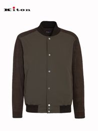 Herenjassen Lente kiton honkbaljack Lichte casual jassen