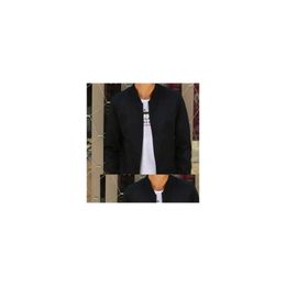 Jackets para hombres chaqueta de cremallera macho casual streetwear de hip hop hop fit de fit de ft con ropa de entrega de ropa de vestir para ropa exterior dhj0x