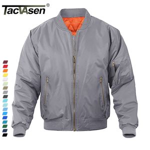 Heren Jassen TACVASEN Militaire Bomber Baseball Winddicht Pilot Leger Jas Mannelijke Outdoor Vissen Windjack Wandelen Parka 230207