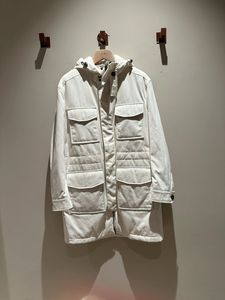 Vestes d'hiver pour hommes loro blanc veste de voyage manteaux piana