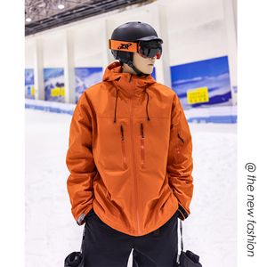 Heren Jassen Winter Oversized Hooded Katoen Verdikte Winddicht Outdoor Snowboard Jasje Warme Bovenkleding Paar Outfit Jas 230726