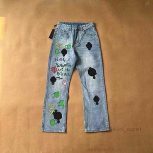 Jeans pour hommes 2023 Ch Pantalon Designer Make Old Washed Chrome Pantalon droit Heart Prints Femmes Hommes Long Style Heartss 9 Stzx5E7B