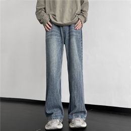 Heren Jeans Collectie Lente en Zomer Cargo Mannen Streetwear Denim Jogger Broek Baggy Harem Jean Broek Plus Size B169 230831