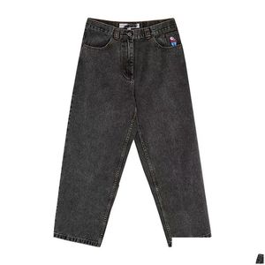 Jeans pour hommes Big Boy Designer Skater Wide Leg Loose Denim Casual Pantsdhfw Mode préférée Arrivées précipitées Drop Livraison Vêtements Clot Ots0H