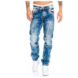 Mens jeans merken recht stretch slanke Jean Homme pantalones hombre casual broek denim broek baggy jeans zwart blauw