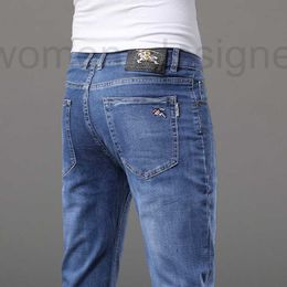 Designer en jeans pour hommes 24 jeans masculin jeans slim fit raide leg à tendance jeans pour hommes respirants élastiques pantalon décontracté pantalon masculin