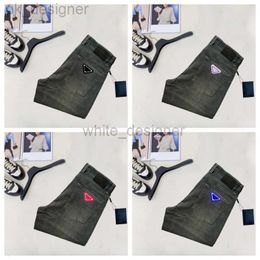 Heren jeans ontwerper denim broek jeans high-end trends verontrust