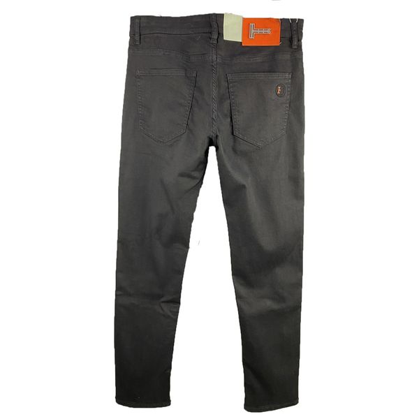 Jeans pour hommes Designer Version supérieure pantalon décontracté pour hommes H BOURDE DE MODE BOUTON FASH