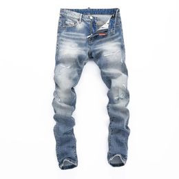 Jeans pour hommes Designer Long Pantal