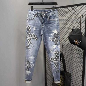 Élasticité pour hommes en jeans pour hommes Jean Hombre pantalon masculin et femmes marques de luxe pantalon de dim