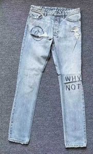 Jeans pour hommes mode nouveau créateur ksubi jeans pour pantalon mens en jean violet hommes haut de gamme de qualité droite conception rétro rip denim biker gris peinture détresse slim fit stretch8