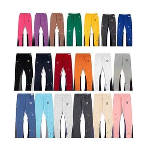 Pantalones de moda para hombres Pantalones de moda Galerías de pantalones de chándal Mujeres Camas de la calle Camina de pantalones casuales sueltos