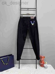Les jeans pour hommes en forme de pantalons True Stret-Streters broderie jeans denim Designerjeans for Men Women Pantal