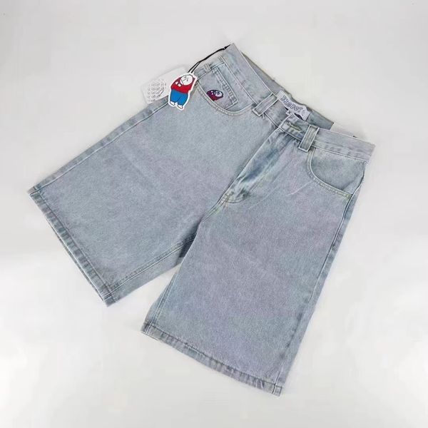 Jeans pour hommes streetwear grand garçon y2k pantalon hip hop caricature graphique broderie baggy mens saliers Harajuku