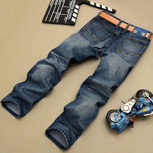 Jeans pour hommes jeans en gros jeans Blue Black Couleur directe Ripped for Men Fashion Biker Button Pantalon 772 C6SJ
