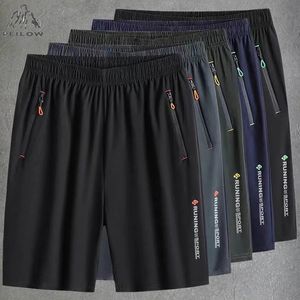 Jogger pour hommes shorts sportifs d'été à sec rapidement pantalons courts décontractés gymnase de fitness bodybuilding Running Beach short mâle 7xl 8xl 240401