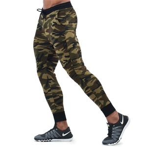 Heren joggers camouflage casual broek fitness heren sportkleding tracksuit bodems magere joggingbroek broek sportscholen jogger camo -broek 201128