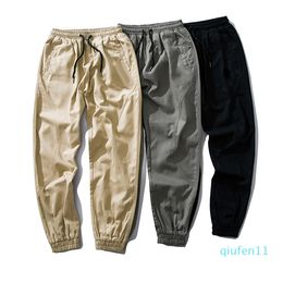 Mens Joggers Pants Autumn Men embroidery Sportswear Drawstring Casual Tracksuit Sweatpants Trousers Black white Jogger Pants