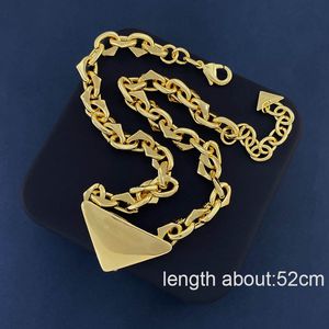 Heren grote hanger ketting ontwerper sieraden luxe gouden kettingen P mode liefde armbanden voor vrouw sieraden dames Cubaanse link dikke ketting choker