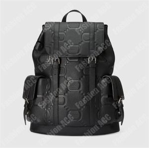 Heren lederen rugzak Dames luxe grote schooltas Casual rugzakken Mode Jumbo tassen Dubbele letters Dame reistas