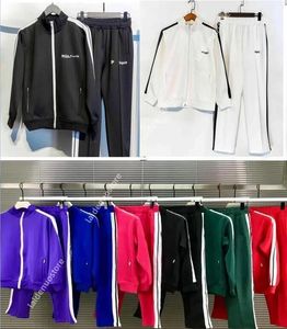 Designer Hoodies Heren Dames Designer Palm Angel Trainingspak Sweatshirts Tuta Sportiva Herensets Trainingspak Jassen Herenjassen Broeken Trainingspakken Tops Jassen Blauw Roze