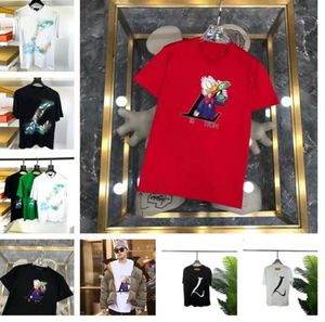 Heren T-shirts met letterprint Zwart Mode-ontwerper Zomer Hoge kwaliteit Top met korte mouwen Maat S5XL303804558