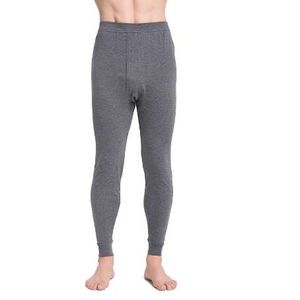 Sous-vêtements thermiques longs pour hommes, sous-vêtements amples et fins, legging gris et gris foncé, taille L à 5XL