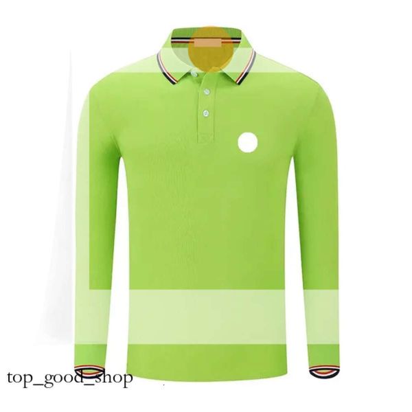 Polos à manches longues pour hommes Chemise de créateur Badge brodé sur la poitrine T-shirt Taille S/m/l/xl/2xl/3xl/4xl/5xl/6xl 613