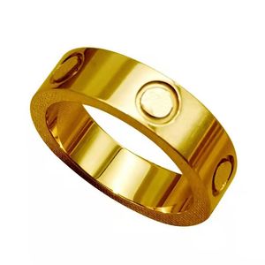 Anillo de diseñador de amor para hombre, anillo de diamante para dama para mujer, tamaño 7 8 9 10, joyería de pareja retro bague 2023, moda B4085200, anillos de banda de cristal de compromiso versátiles de lujo