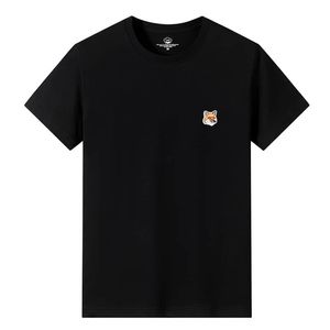 Men Luxe Merk Maison Geborduurde Stretch Katoen Jersey T-shirt Mannelijke Korte Mouw Straat Mode Losse Heup-Hop Casual Tee 220314