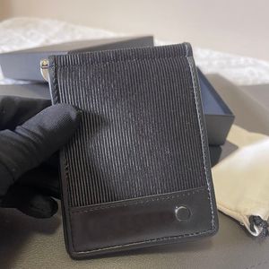 Hommes de luxe cartes de cartes de crédit détenteurs de cartes de crédit Designer portefeuille pour hommes pochettes en cuir poches portables pièces mini-bourse avec caisses