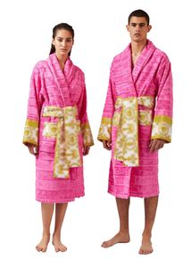 Heren Luxe klassieke katoenen badjas mannen en vrouwen merk nachtkleding kimono warme badjassen homewear unisex badjassen one size