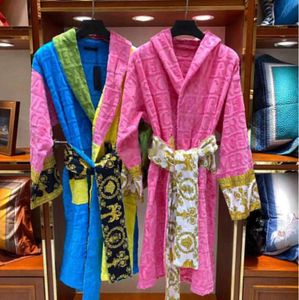 Heren luxe klassieke katoenen badjas heren en dames merk nachtkleding kimono warme badjassen homewear unisex badjassen one size modemerk kleding64645