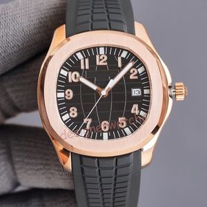 Mensor de lujo para hombres Relojes mecánicos automáticos de 42 mm Anillo de cerámica Candy Color Rubber Band Imploud Glass Watch