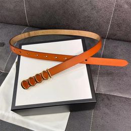 Heren Luxe Designer Belt Belts For Women Designer Breedte 2.3 cm Ceinture Letter G Bronze Buckle Leather Business Men Belt Mode Tailleband Luxe Gurtel