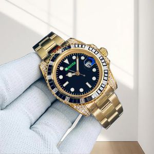 Reloj de diseñador de lujo para hombre Relojes mecánicos completamente automáticos Banda Anillo de acero cerámico Relojes de negocios de moda a prueba de agua para hombre movimiento de reloj aaa Relojes DHgate