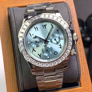 Mens luxe designer horloge volledig automatisch mechanisch horloges Arabisch cijfer wijzerplaat waterdichte modebedrijf heren horloge