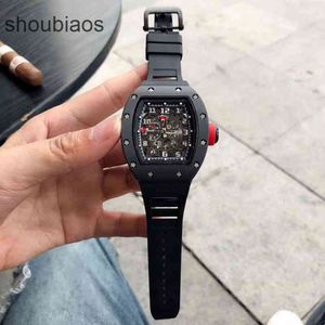 Relojes de lujo para hombre Ocio Mecánico Diseñador Deporte Fecha Relojes Milles Business R i c h a r d Rm030 Caja de cerámica completamente automática Cinta Moda Movimiento suizo Relojes de pulsera