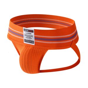 Mentes de luxe sous-vêtements sous-pants sexy hommes briets de jock athlétique Supporter de la ceinture confrontée 7 couleurs tiroirs de taille kecks string 044w