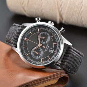 Montre de luxe pour hommes montre de patron montres de luxe montre à quartz 43mm série Malelon montre boîtier en acier inoxydable mode affaires chronographe automatique date montre