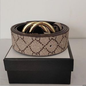 Mens Luxurys Diseñadores Cinturones para hombres Marcas Cinturón Moda Cintura Personalidad Calidad Metal Cabeza Capa Cuero de vaca Cinturones y caja para hombre