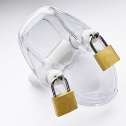 Kuisheidsapparaten Mens Mens mannelijke polycarbonaat Chastity Device Belt Berinnering Bondage UK Stock #R2