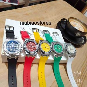 Hombre mecánico de lujo Watch ZXS Spotap Colorido Diamond Women Cronograph Running Second Sports Life Improoning Swiss Brand J5XD