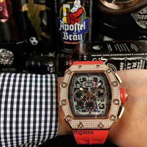 Relojes mecánicos para hombre Richa Reloj de pulsera de lujo Bexei Top Ten Brands Swiss Hollowed Out Full Automatic Mecánico para hombres Molino de fibra de carbono