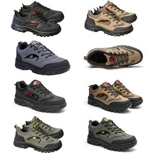 Chaussures de l'alpinisme masculin Nouvelles Four Seasons Outdoor Labour Protection de grande taille pour hommes chaussures de sport respirant chaussures de course de chaussures de mode