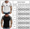 Hommes T-shirts Muscle T-shirts Summer Short Sleeve Tee Jersey Gym Gym Slim Fit Tops 210706