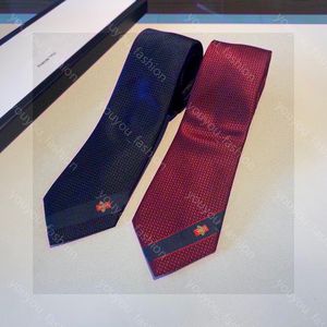 Corbata para hombre Corbata de diseñador Traje de negocios Corbatas Corbatas de rayas de seda de lujo Corbatas de boda para fiesta Cravate Cravattino Krawatte Gargantilla con caja -7