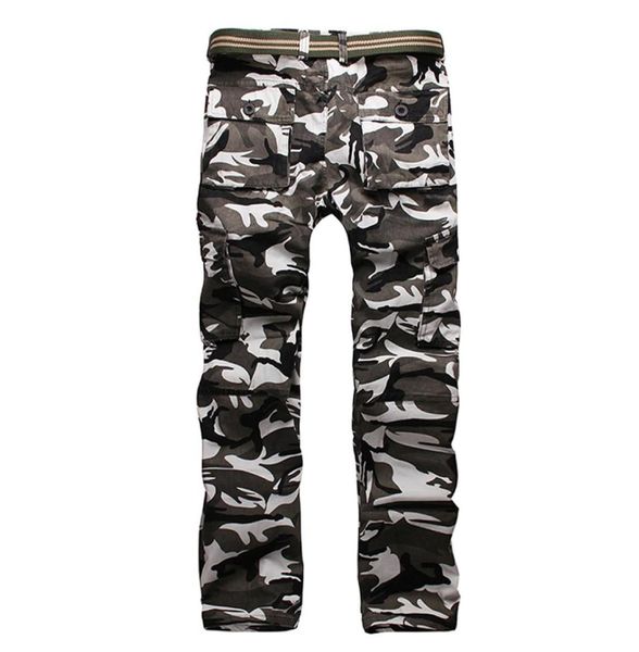 Pantalones de camuflaje para hombre recién llegados, elegantes pantalones delgados con cintura elástica, azul marino, verde, negro, camuflaje, talla 2840 con jeans de alta calidad2311744