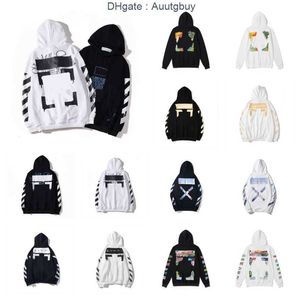 Heren Off White Hoody Hoodie Men Men MAN Damesontwerpers Hooded Skateboards Street Pullover Sweatshirt Kleding Offs Offers Offen Offend 1xic